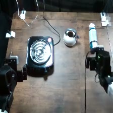 灶台场景：压缩空气罐与已点火的灶眼
